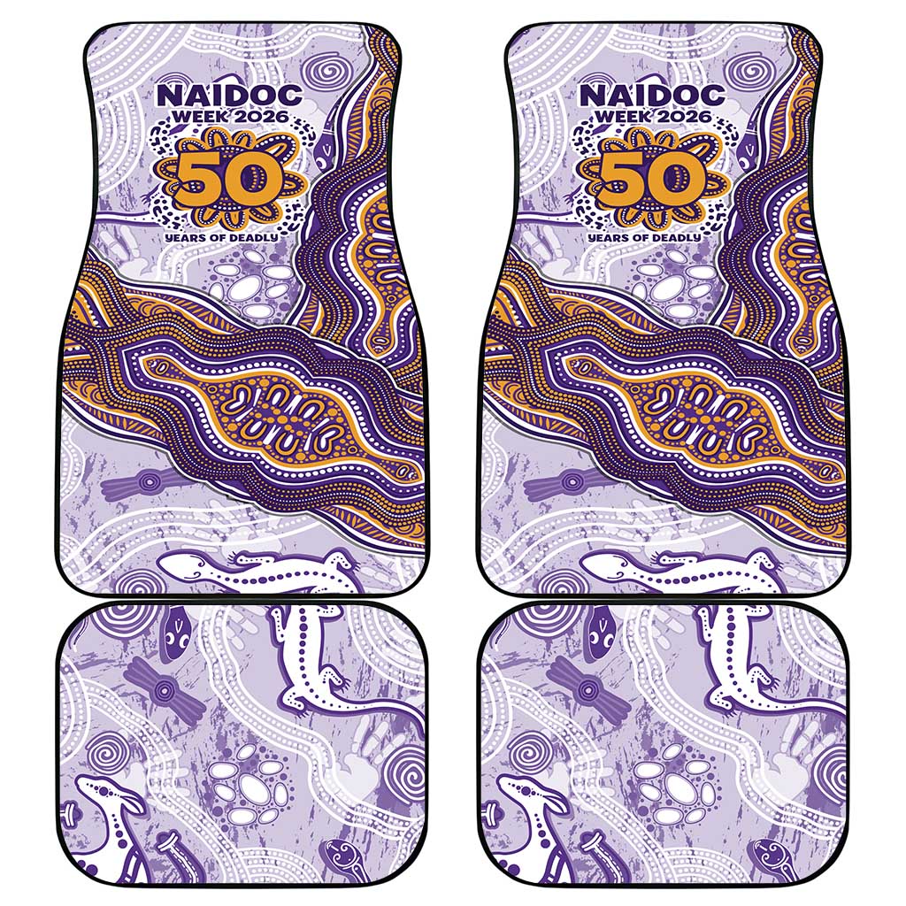 Melbourne Storm NAIDOC Week 2026 Car Mats First Nations of Australia Aboriginal Mascot Rugby