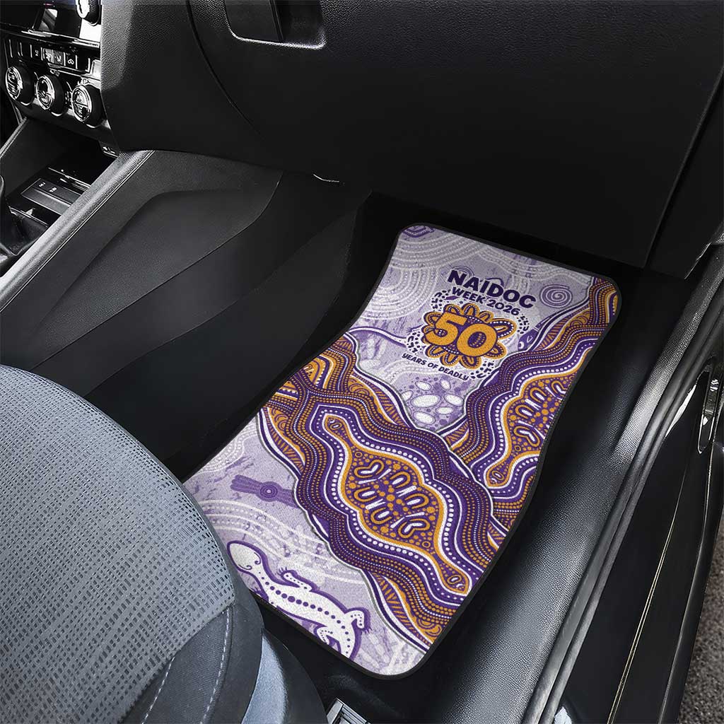 Melbourne Storm NAIDOC Week 2026 Car Mats First Nations of Australia Aboriginal Mascot Rugby