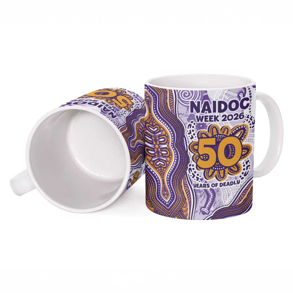 Melbourne Storm NAIDOC Week 2026 Ceramic Mug First Nations of Australia Aboriginal Mascot Rugby