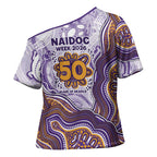 Melbourne Storm NAIDOC Week 2026 Cross Shoulder Shirt First Nations of Australia Aboriginal Mascot Rugby