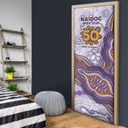 Melbourne Storm NAIDOC Week 2026 Door Cover First Nations of Australia Aboriginal Mascot Rugby