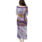 Melbourne Storm NAIDOC Week 2026 Family Matching Puletasi and Hawaiian Shirt First Nations of Australia Aboriginal Mascot Rugby