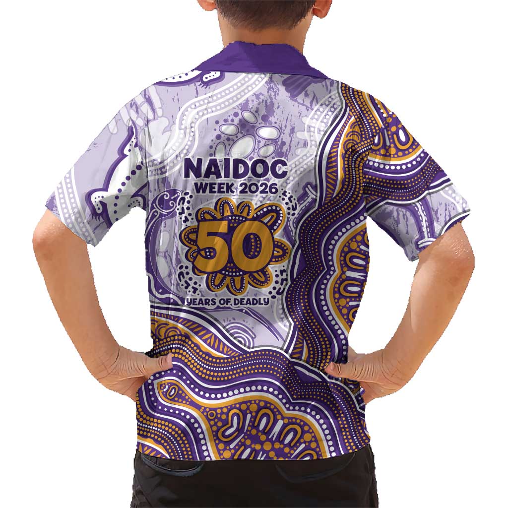 Melbourne Storm NAIDOC Week 2026 Family Matching Tank Maxi Dress and Hawaiian Shirt First Nations of Australia Aboriginal Mascot Rugby