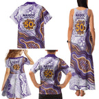 Melbourne Storm NAIDOC Week 2026 Family Matching Tank Maxi Dress and Hawaiian Shirt First Nations of Australia Aboriginal Mascot Rugby
