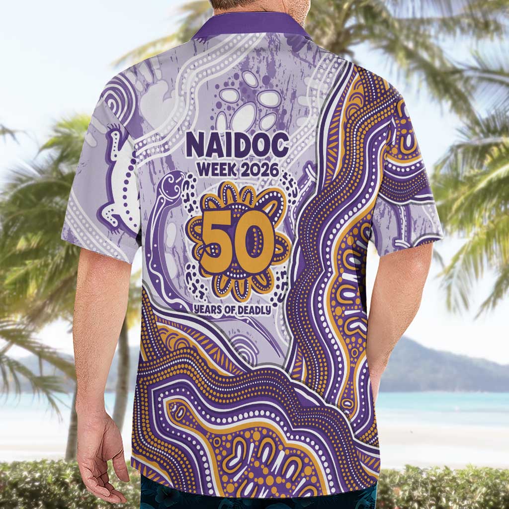 Melbourne Storm NAIDOC Week 2026 Hawaiian Shirt First Nations of Australia Aboriginal Mascot Rugby