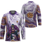 Melbourne Storm NAIDOC Week 2026 Hockey Jersey First Nations of Australia Aboriginal Mascot Rugby