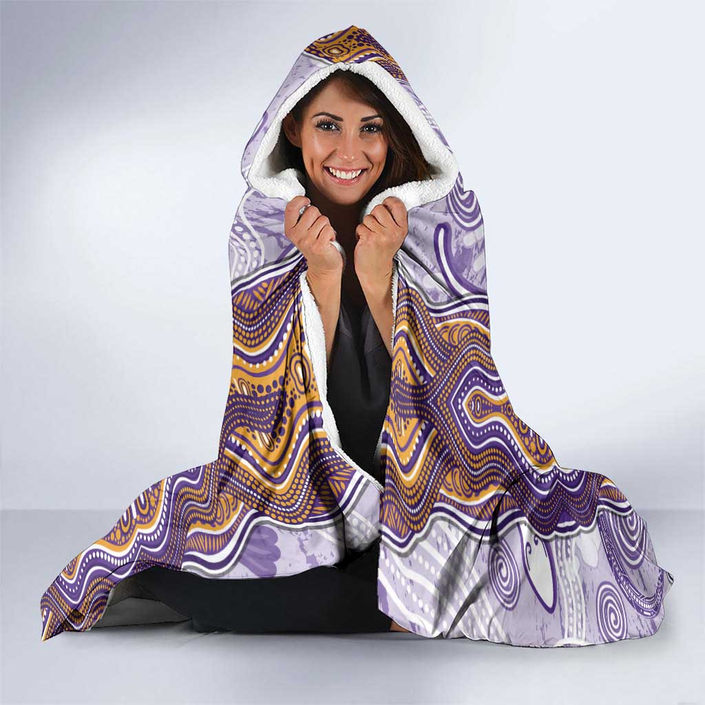 Melbourne Storm NAIDOC Week 2026 Hooded Blanket First Nations of Australia Aboriginal Mascot Rugby