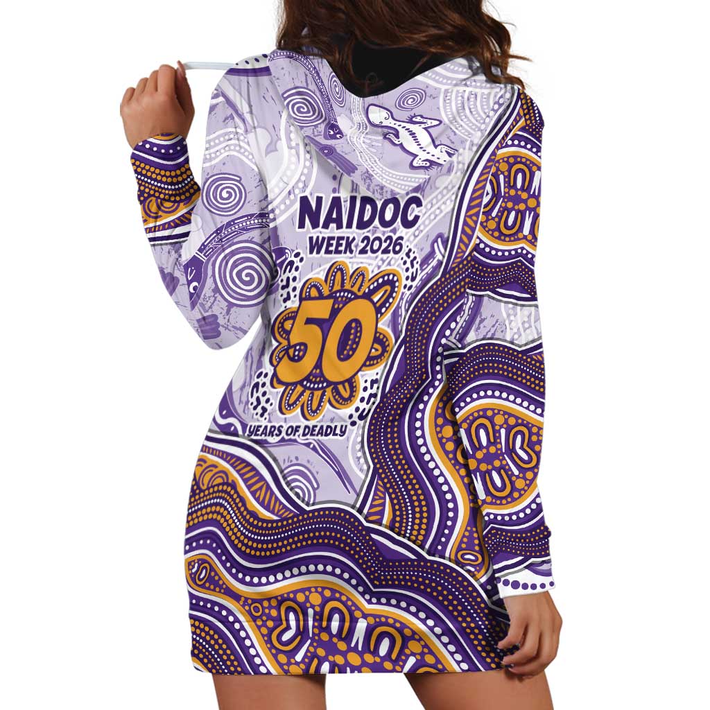 Melbourne Storm NAIDOC Week 2026 Hoodie Dress First Nations of Australia Aboriginal Mascot Rugby