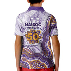 Melbourne Storm NAIDOC Week 2026 Kid Polo Shirt First Nations of Australia Aboriginal Mascot Rugby
