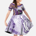 Melbourne Storm NAIDOC Week 2026 Kid Short Sleeve Dress First Nations of Australia Aboriginal Mascot Rugby