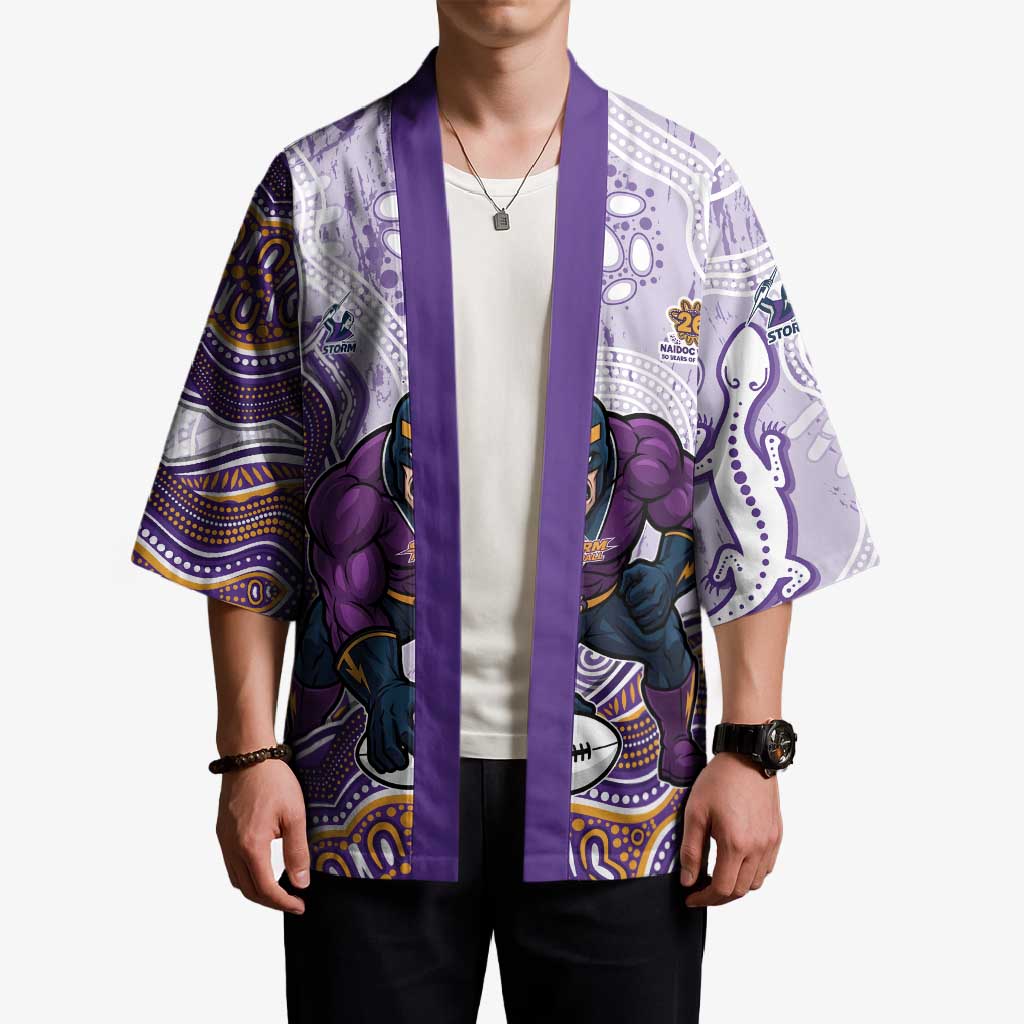 Melbourne Storm NAIDOC Week 2026 Kimono First Nations of Australia Aboriginal Mascot Rugby