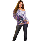 Melbourne Storm NAIDOC Week 2026 Off Shoulder Sweater First Nations of Australia Aboriginal Mascot Rugby