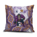 Melbourne Storm NAIDOC Week 2026 Pillow Cover First Nations of Australia Aboriginal Mascot Rugby
