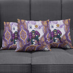 Melbourne Storm NAIDOC Week 2026 Pillow Cover First Nations of Australia Aboriginal Mascot Rugby