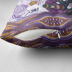 Melbourne Storm NAIDOC Week 2026 Pillow Cover First Nations of Australia Aboriginal Mascot Rugby