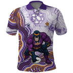 Melbourne Storm NAIDOC Week 2026 Polo Shirt First Nations of Australia Aboriginal Mascot Rugby