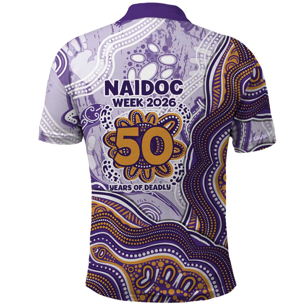 Melbourne Storm NAIDOC Week 2026 Polo Shirt First Nations of Australia Aboriginal Mascot Rugby
