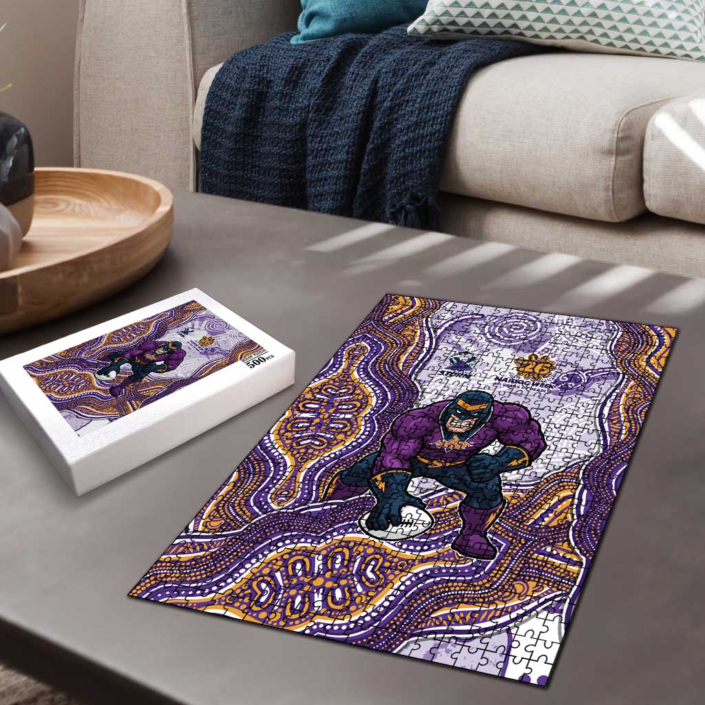 Melbourne Storm NAIDOC Week 2026 Puzzle First Nations of Australia Aboriginal Mascot Rugby