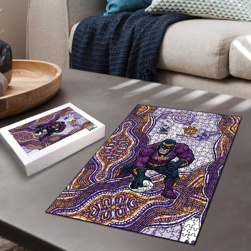 Melbourne Storm NAIDOC Week 2026 Puzzle First Nations of Australia Aboriginal Mascot Rugby