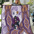 Melbourne Storm NAIDOC Week 2026 Quilt First Nations of Australia Aboriginal Mascot Rugby