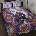 Melbourne Storm NAIDOC Week 2026 Quilt Bed Set First Nations of Australia Aboriginal Mascot Rugby