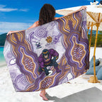 Melbourne Storm NAIDOC Week 2026 Sarong First Nations of Australia Aboriginal Mascot Rugby