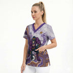 Melbourne Storm NAIDOC Week 2026 Scrub Top First Nations of Australia Aboriginal Mascot Rugby