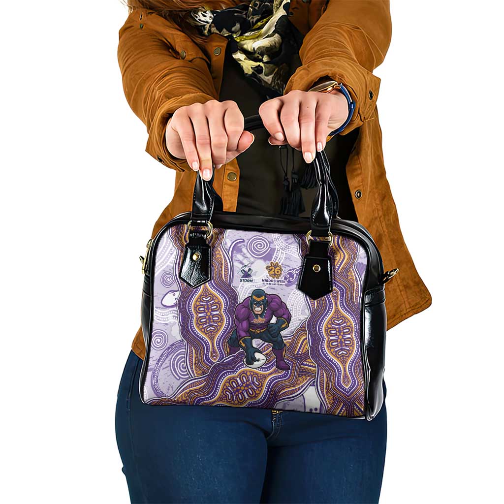 Melbourne Storm NAIDOC Week 2026 Shoulder Handbag First Nations of Australia Aboriginal Mascot Rugby