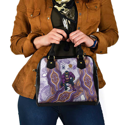 Melbourne Storm NAIDOC Week 2026 Shoulder Handbag First Nations of Australia Aboriginal Mascot Rugby