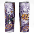 Melbourne Storm NAIDOC Week 2026 Skinny Tumbler First Nations of Australia Aboriginal Mascot Rugby