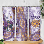 Melbourne Storm NAIDOC Week 2026 Skinny Tumbler First Nations of Australia Aboriginal Mascot Rugby