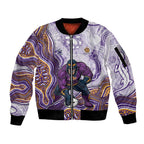 Melbourne Storm NAIDOC Week 2026 Sleeve Zip Bomber Jacket First Nations of Australia Aboriginal Mascot Rugby