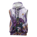 Melbourne Storm NAIDOC Week 2026 Sleeveless Zip Hoodie First Nations of Australia Aboriginal Mascot Rugby