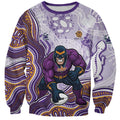 Melbourne Storm NAIDOC Week 2026 Sweatshirt First Nations of Australia Aboriginal Mascot Rugby