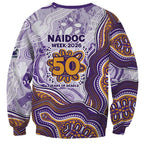 Melbourne Storm NAIDOC Week 2026 Sweatshirt First Nations of Australia Aboriginal Mascot Rugby