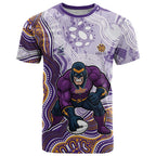 Melbourne Storm NAIDOC Week 2026 T Shirt First Nations of Australia Aboriginal Mascot Rugby