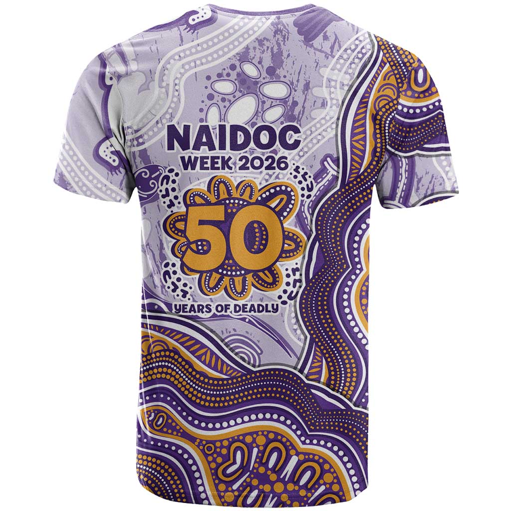 Melbourne Storm NAIDOC Week 2026 T Shirt First Nations of Australia Aboriginal Mascot Rugby