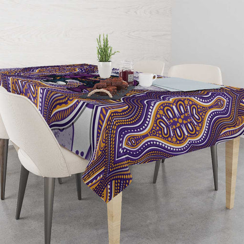 Melbourne Storm NAIDOC Week 2026 Tablecloth First Nations of Australia Aboriginal Mascot Rugby