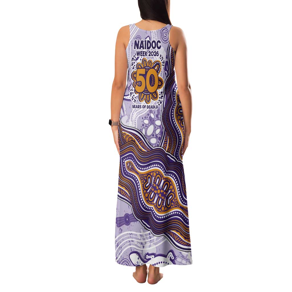 Melbourne Storm NAIDOC Week 2026 Tank Maxi Dress First Nations of Australia Aboriginal Mascot Rugby