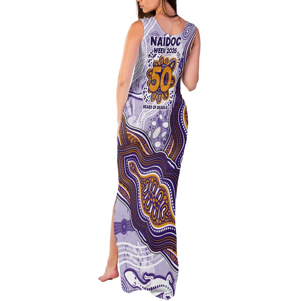 Melbourne Storm NAIDOC Week 2026 Tank Maxi Dress First Nations of Australia Aboriginal Mascot Rugby