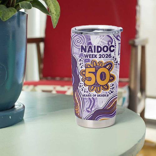 Melbourne Storm NAIDOC Week 2026 Tumbler Cup First Nations of Australia Aboriginal Mascot Rugby