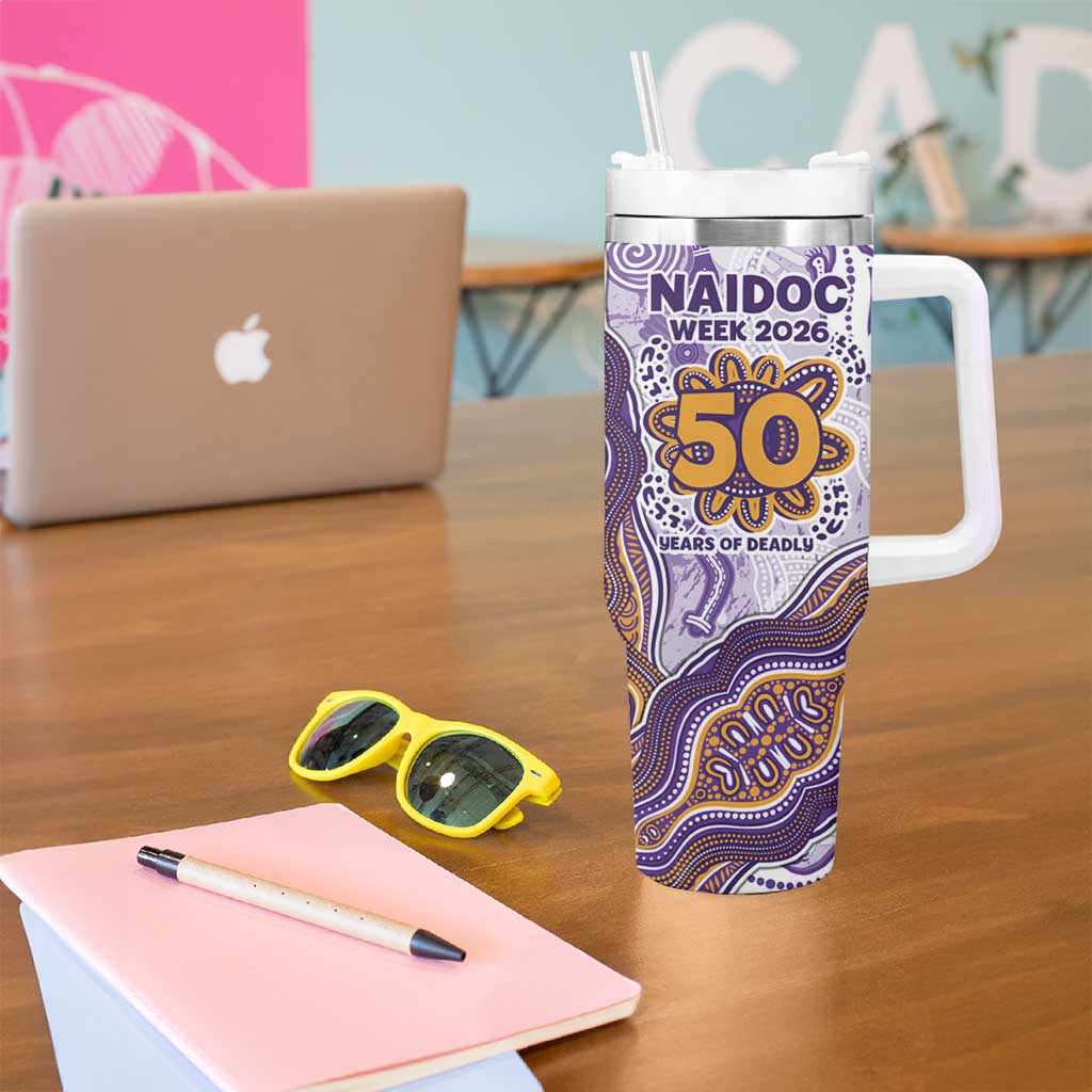 Melbourne Storm NAIDOC Week 2026 Tumbler With Handle First Nations of Australia Aboriginal Mascot Rugby