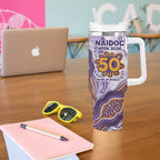 Melbourne Storm NAIDOC Week 2026 Tumbler With Handle First Nations of Australia Aboriginal Mascot Rugby