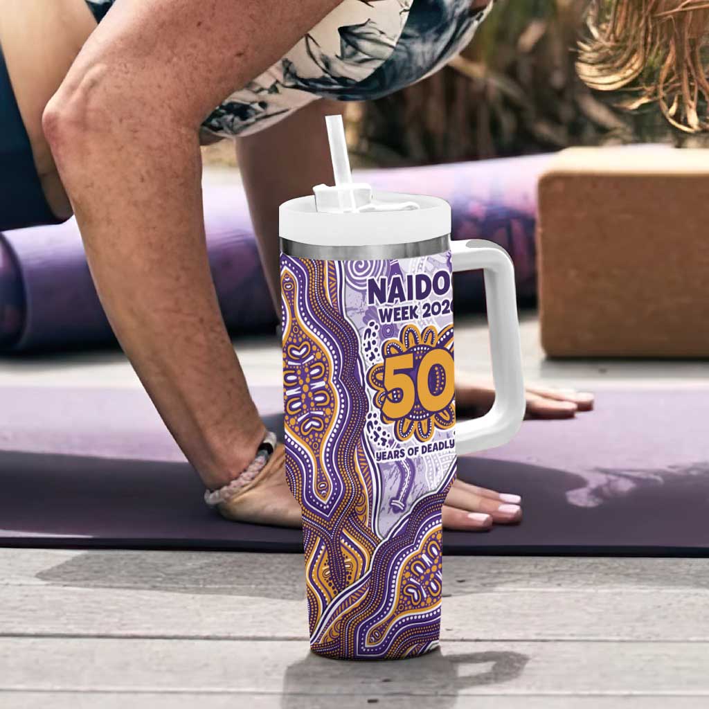 Melbourne Storm NAIDOC Week 2026 Tumbler With Handle First Nations of Australia Aboriginal Mascot Rugby