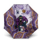 Melbourne Storm NAIDOC Week 2026 Umbrella First Nations of Australia Aboriginal Mascot Rugby