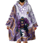Melbourne Storm NAIDOC Week 2026 Wearable Blanket Hoodie First Nations of Australia Aboriginal Mascot Rugby