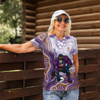 Melbourne Storm NAIDOC Week 2026 Women Polo Shirt First Nations of Australia Aboriginal Mascot Rugby