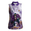Melbourne Storm NAIDOC Week 2026 Women Sleeveless Polo Shirt First Nations of Australia Aboriginal Mascot Rugby