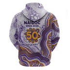 Melbourne Storm NAIDOC Week 2026 Zip Hoodie First Nations of Australia Aboriginal Mascot Rugby