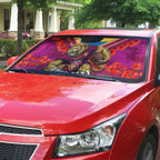 Personalised Brisbane Lions ANZAC Auto Sun Shade Military Remembrance Australian Football Mascot Camouflage